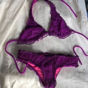 Purple bikini